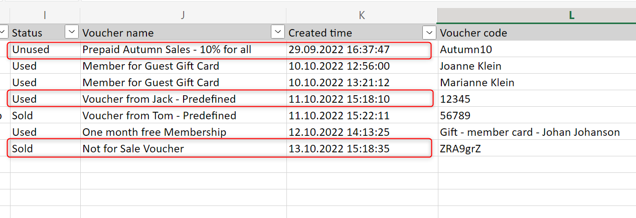 Columns I-K from USers Vouchers Perport in PGM